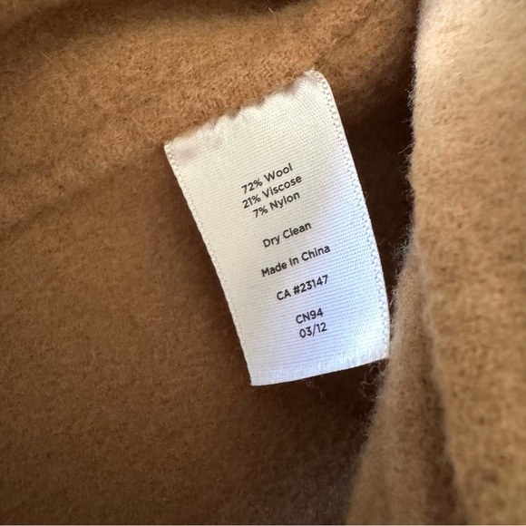 Talbots Sheath Wool V-Neck Dress, size 6 - Picture 6 of 7